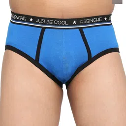 FRENCHIE Boys Pack Of 2 Cotton Basic Briefs FR-BF-U1907-1X5-Gray-Blue-XS image 1
