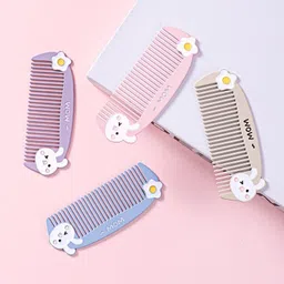 toyzhub.in Silicone Baby Soft Crossbody Handbag Purse With Mirror, Comb & Keychain Cute Design Gifts For Kids image 3