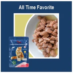 Pet en Care Wet Cat Food, Pure Tuna & Chicken Chunks in Gravy, Pack of 12 (12 X 100g) | Wet Food for Kittens | All Life Stages image 5