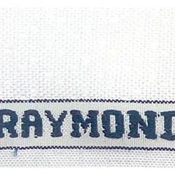 raymond Men's Cotton Self Design Unstitched 1.60 m Shirt Fabric (White, Free Size) image 3