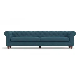 urban ladder create Winchester Luxe 4 Seater Fabric Sofa in Colonial Blue Colour-picture-23