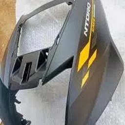 generic SS Scooter Ntorq 125 Front Wing Matt Black image 2