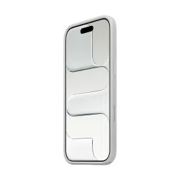 Apple Bumper Polycarbonate Back Cover for iPhone Air (Lightweight, Light Grey) image 2