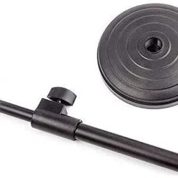 Frocel Professional Desktop Microphone Stand | Extendable 2 Step Table Desktop Stand | Studio Sound Recording | For Vlogging/Live Streaming/Podcast/VideoChat | (Set Of 1) image 2