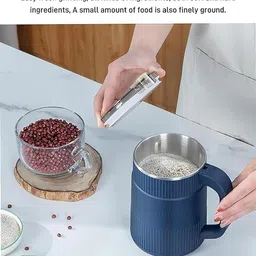 LADUBA ENTERPRISE Coffee Grinder Electric, Spice Grinder,Spice Grinder with Handle Manual Spice Grinder Handheld Spice Handheld Spice Mill Handle Operated Spice Hand Crank Spice | 1 pcs image 2