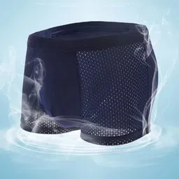 asjar Soft Breathable Transparent Boxer Brief Low Rise Lightweight Slim Fit Sexy Underwear for Men | Free Size | Pack of 3 image 5