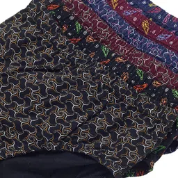 Red Rose Girls Pack Of 6 Printed Cotton Basic Briefs image 4