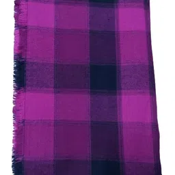 ga fashion UNSTITCHED WINTER COTSWOOL CHECK FABRIC Men's Shirt Long Kurta Women's Top Kurti,Length-1.70 meter,Width- 58 inch,FREE_SIZE image 2