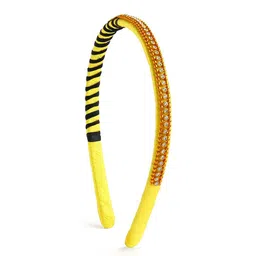 AKSHARA Girls Yellow Embelished Hairband-picture-23
