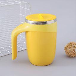 UMAI Yellow Stainless Steel Matte Mug 500 ml-picture-31