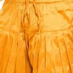 Larwa Men Maroon Ethnic Motifs Woven Design Silk Kurta With Salwar image 3