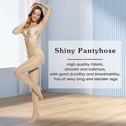missby Women's Sheer Pantyhose (Pack of 2Pairs) image 4