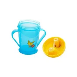Mee Mee Easy Grip Sipper Cup with Twin Handle (180 ml, Blue) image 3