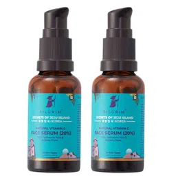Pilgrim 2-Pcs Vitamin C Serum 20% with Hyaluronic Acid for Youthful & Glowing Complexion-image-54
