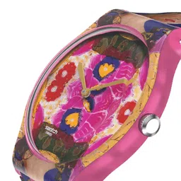 Swatch Unisex Printed Dial & Straps Analogue Watch SUOZ341 image 5