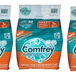 Comfrey Adult Pant type Easy Wear Diapers Large - 10's Disposable (PACK OF 10) image 3