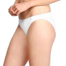 jockey Women's Cotton Bikini Panties (Pack of 4) (SS02_PACK OF 4_Color May Vary_X-Large) image 3