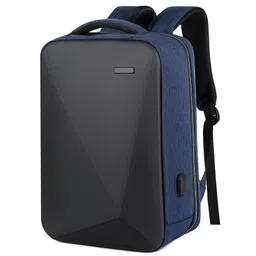 pyb Amigo - Hard shell Laptop Bagpack Bag, 16 inch, Waterproof, Anti-theft TSA lock, USB Charging port, Compartments for devices, Passport/Card Holder image 4