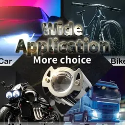 ELTRON TURBO Universal 3 Months DC Power Warranty Fog Light for bike, Scooties and Car yellow & white lens light 12V 90W (Pack Of 2 Pcs + Switch) ELT-568QE4 image 2