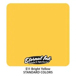 Eternal Ink Bright Yellow Tattoo Color- 1oz (30ml) image 3