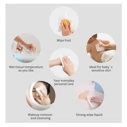 peace forever Peace Facial Tissues, Hygiene/Skin Safe Face Tissues 2 Ply - 100 Pulls Box | Made up of 100% Virgin Pulp & OBA-Free. FDA Certified - Pack of One & Pack of 4 image 3