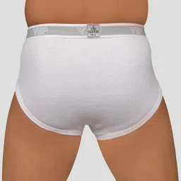 vip Men's Cotton Regular Solid Briefs image 4