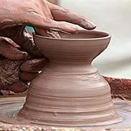 Samrat Craft Classic Clay Coin Bank/Mitti Ka Gullak For Kids/Adults, Multicolor image 2