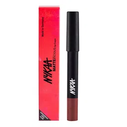 Nykaa Matte-illicious Lip Crayon Lipstick with Free Sharpener - Jade Rose 11 image 4