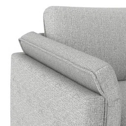 urban ladder Diana 3 Seater Fabric Sofa In Grey Colour image 5