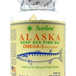 Sunline Alaska Deep Sea Fish Oil Omega-3, 100 Count (Pack of 1)-image-54