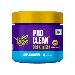 Yoga Bar Pro Clean Creatine Monohydrate | Micronised | Unflavoured | 3g Per Scoop | 100g | Easy Mix Formula for Fitness and Strength Support-image-24