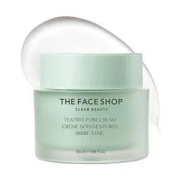 The Face Shop Tea Tree Pore Cream - Korean Moisturizer with AHA, Salicylic Acid (BHA) & PHA for Acne-picture-18