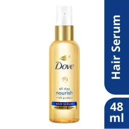 Dove All Day Nourish + UV Protect Hair Serum For All Hair Types With Bio Protein Care-picture-10