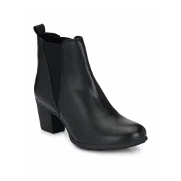 Delize Womens Black Ankle Length Formal Boots-picture-10