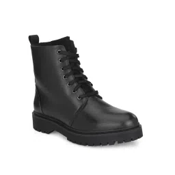 Delize Womens Black Ankle Formal Boots-image-55