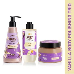Plum Bodylovin' Vanilla Vibes Body Polishing Trio-picture-38