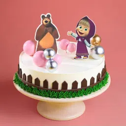 Masha N Bear Party Cake-picture-17