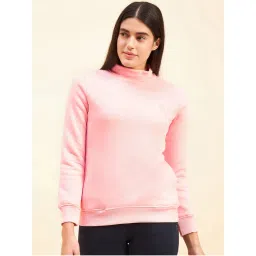 Sweet Dreams Women Pink Solid Sweatshirt-image-0