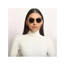 John Jacobs by Lenskart Gold Full Rim Aviator Sunglasses-image-96