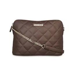 FLYING BERRY Womens Brown Sling Bag-image-8