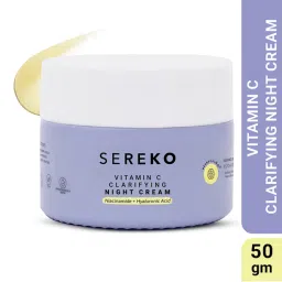Sereko Vitamin C Clarifying Night Cream With Hyaluronic Acid & Niacinamide Skin Brightening-image-43