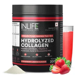 Inlife Japanese Collagen Supplements for Women & Men - Strawberry-picture-17