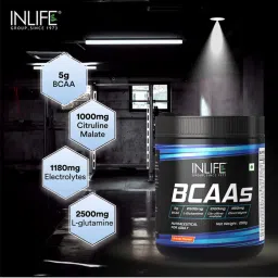 Inlife Bcaa Supplement Powder - Orange-picture-10