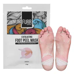 FURR Glycolic & Salicylic Acid Exfoliating Foot Peeling Mask - Reduces Dry Skin-image-28