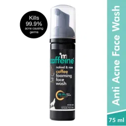 MCaffeine Anti Acne Coffee Foaming Face Wash - Oil & Pimple Control Cleanser with Cinnamon & Vitamin E-image-42