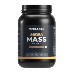 Nutrabay Gold Mega Mass Weight Gainer - Rich Chocolate Creme-picture-12