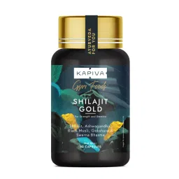 Kapiva Shilajit Gold Capsules, Contains 24 Carat Gold, Boosts Stamina, 100% Ayurvedic-image-15