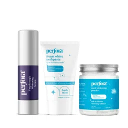 Perfora Teeth Whitening Bundle - Magic Serum, Teeth Whitening Powder And Dream White Toothpaste-image-21