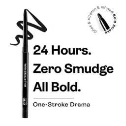ENN Bold Stroke Kajal - 24H Waterproof, Smudge-Proof & Long-Lasting, Intense Black-picture-11