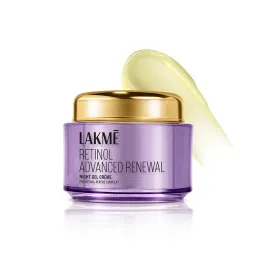 Lakme Retinol Advanced Renewal Night Gel Creme Pro-Retinol Peptide Complex-image-82
